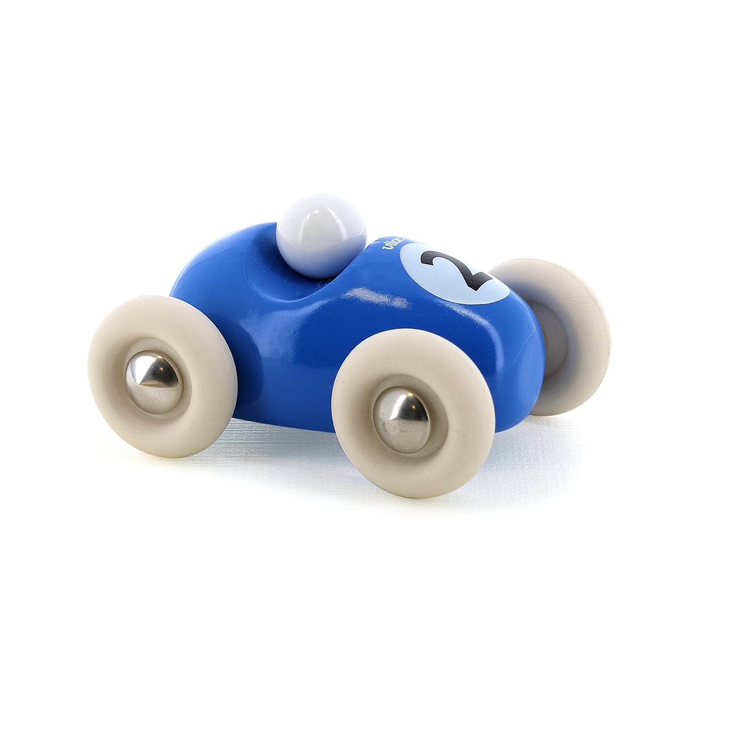 Voiture en bois, Mini roadster bois Bleu N°2