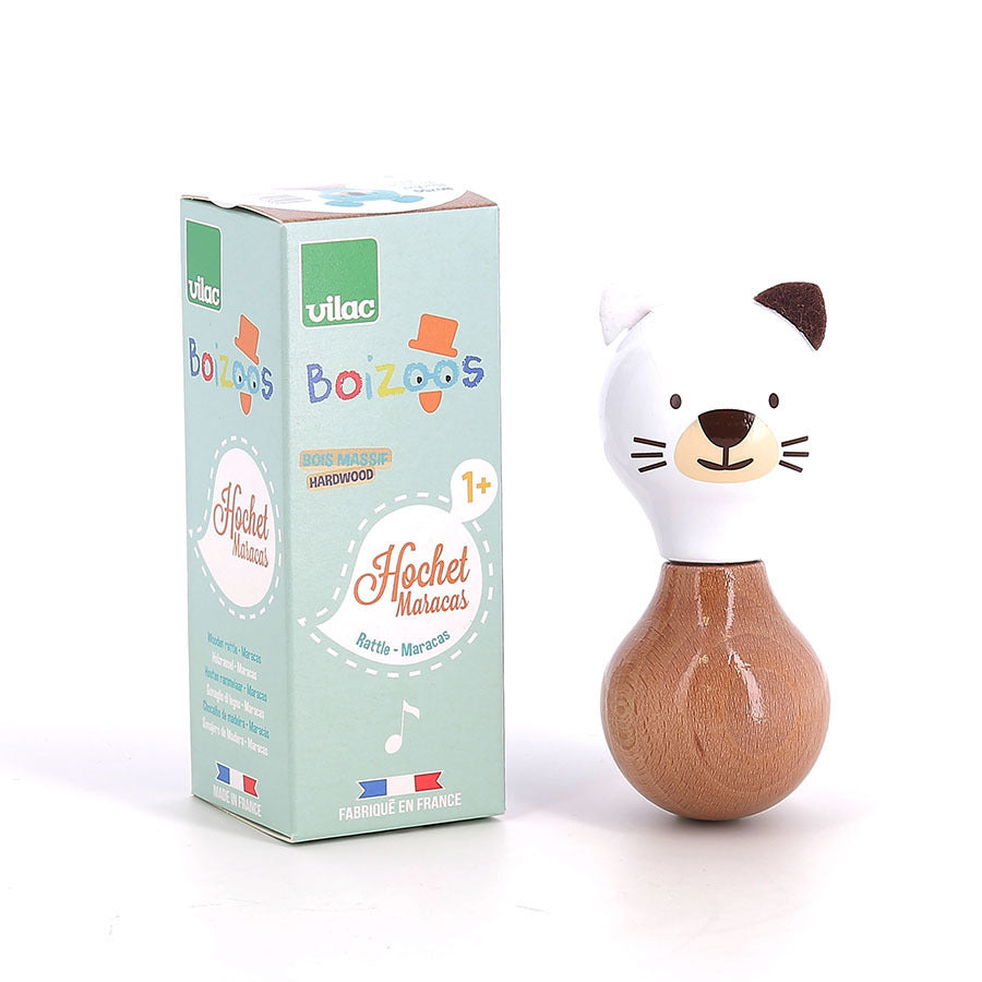 Hochet en bois, Mariette la Minette