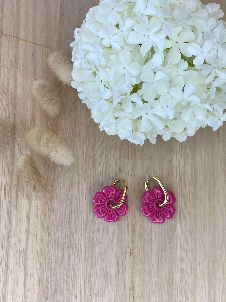 Boucles d’oreilles Flora - Femme