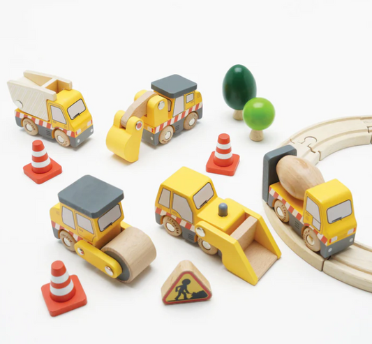 Coffret de véhicules de chantier