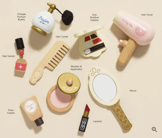 Trousse de beauté en bois