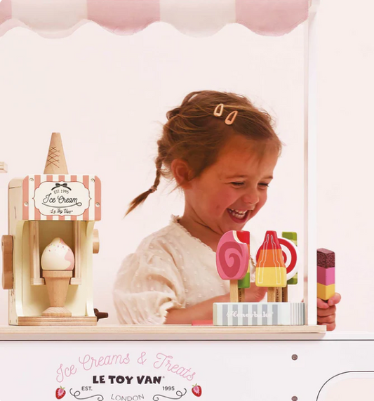 Glaces Lollies en bois