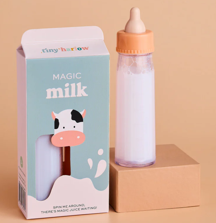 Duo de biberons magiques - lait et jus de fruit