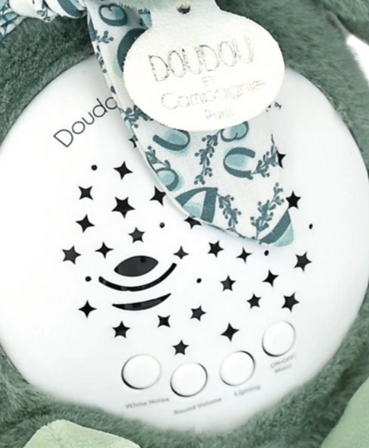 Veilleuse Lapin Musicale Projection mur avec chansons Douces - Vert