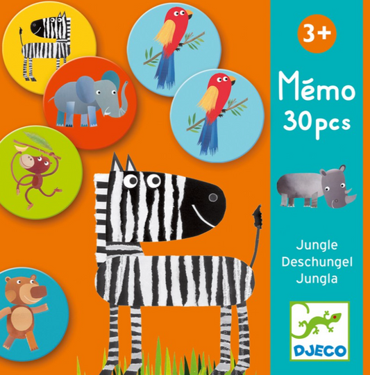 Jeu Mémo Jungle