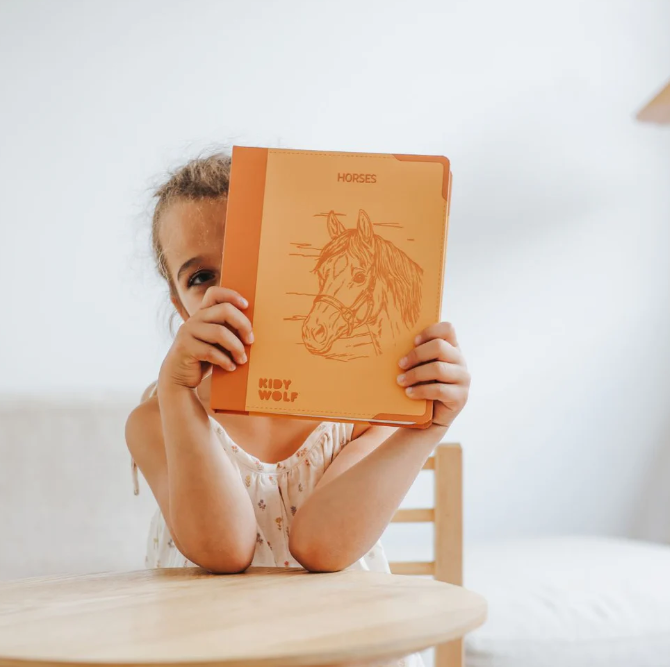 Recharges pour kidydraw pad - Thème chevaux