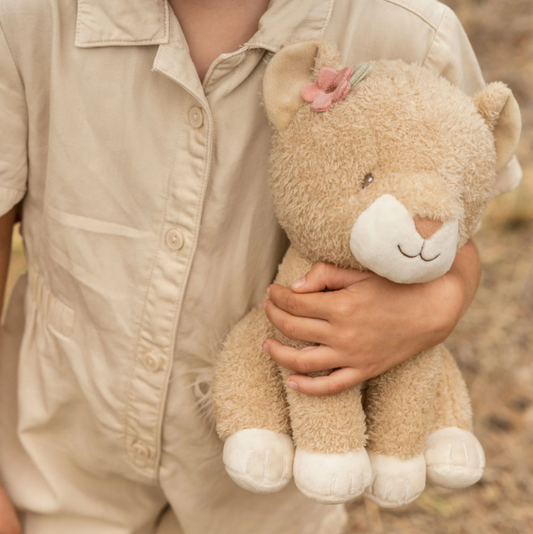 Peluche lionne - 25cm