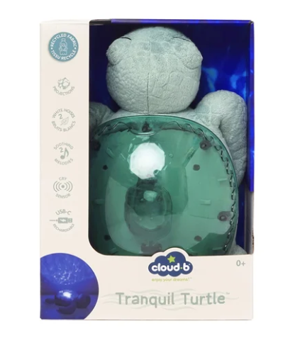 Tranquil Turtle Verte – Veilleuse musicale et apaisante