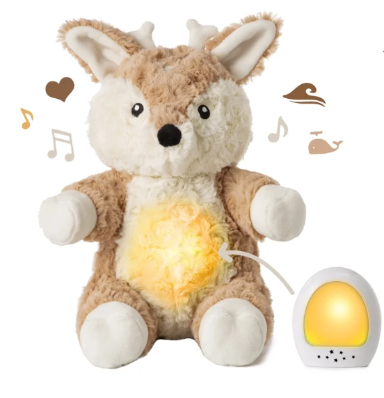LoveLight – Finley le Faon | Peluche veilleuse musicale Cloud B