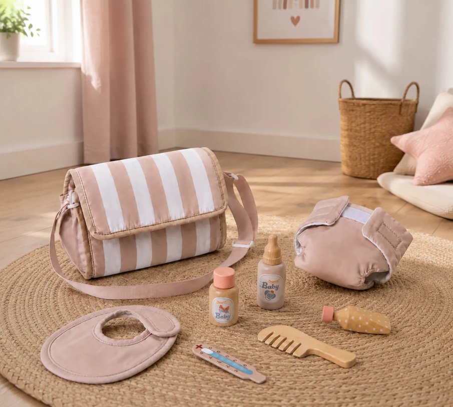 Sac à langer avec ensemble de 7 pièces