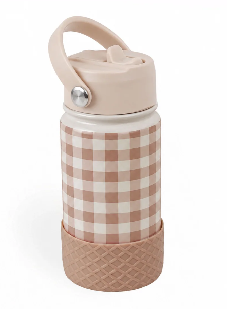 Gourde isotherme - 350Ml - Carreaux
