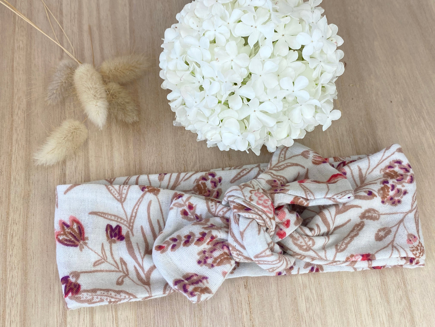 Bandeau large bébé "Alysse"