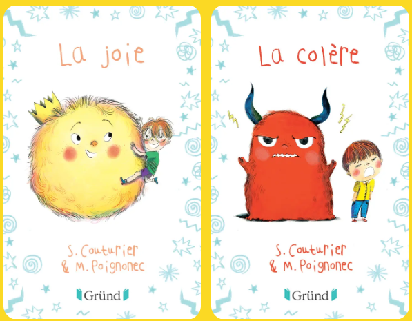 Carte histoire - Ma petite bibliothèque des émotions