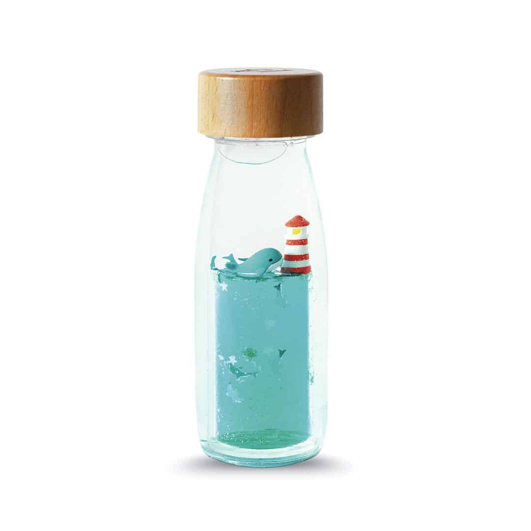 Bouteille sensorielle baleine
