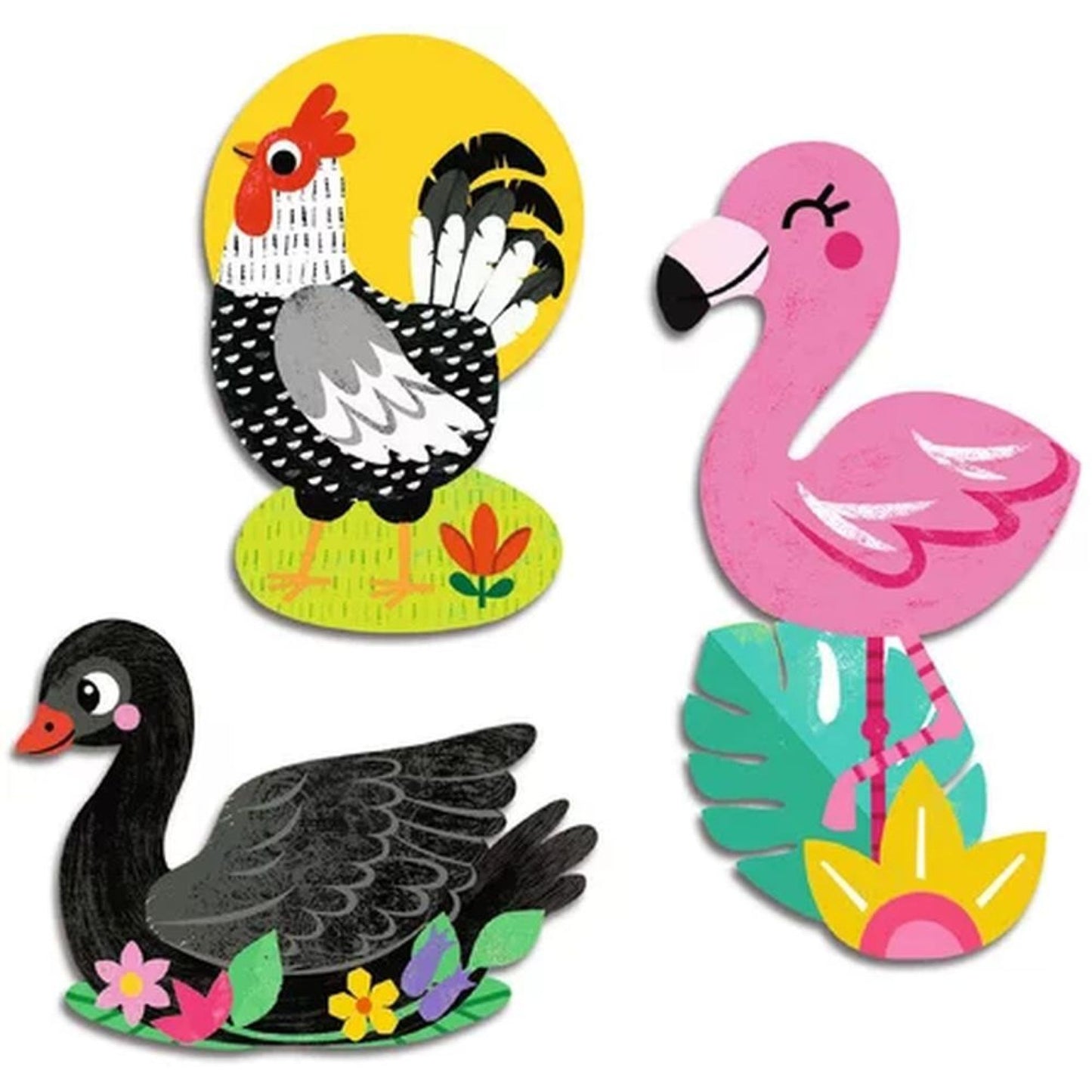 Gommettes Les oiseaux