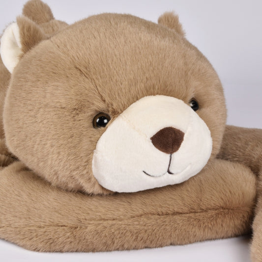 Peluche lestée Ours - 50 cm - PODCOLL