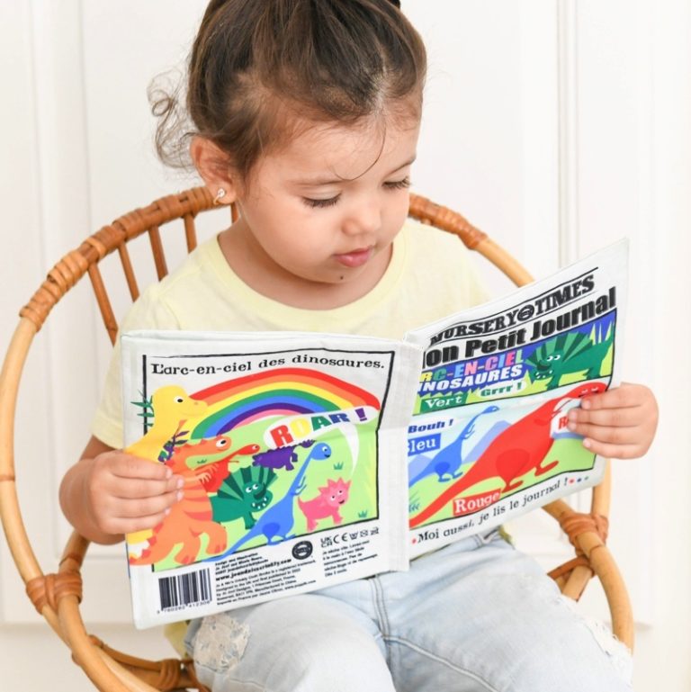Mon petit journal en tissus "Animaux de la ferme"
