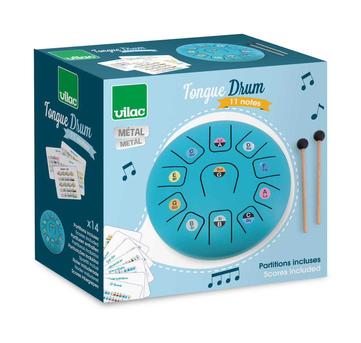 Tongue drum 11 notes