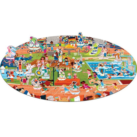 Puzzle - Voyage, découvre, explore. Le monde des sports