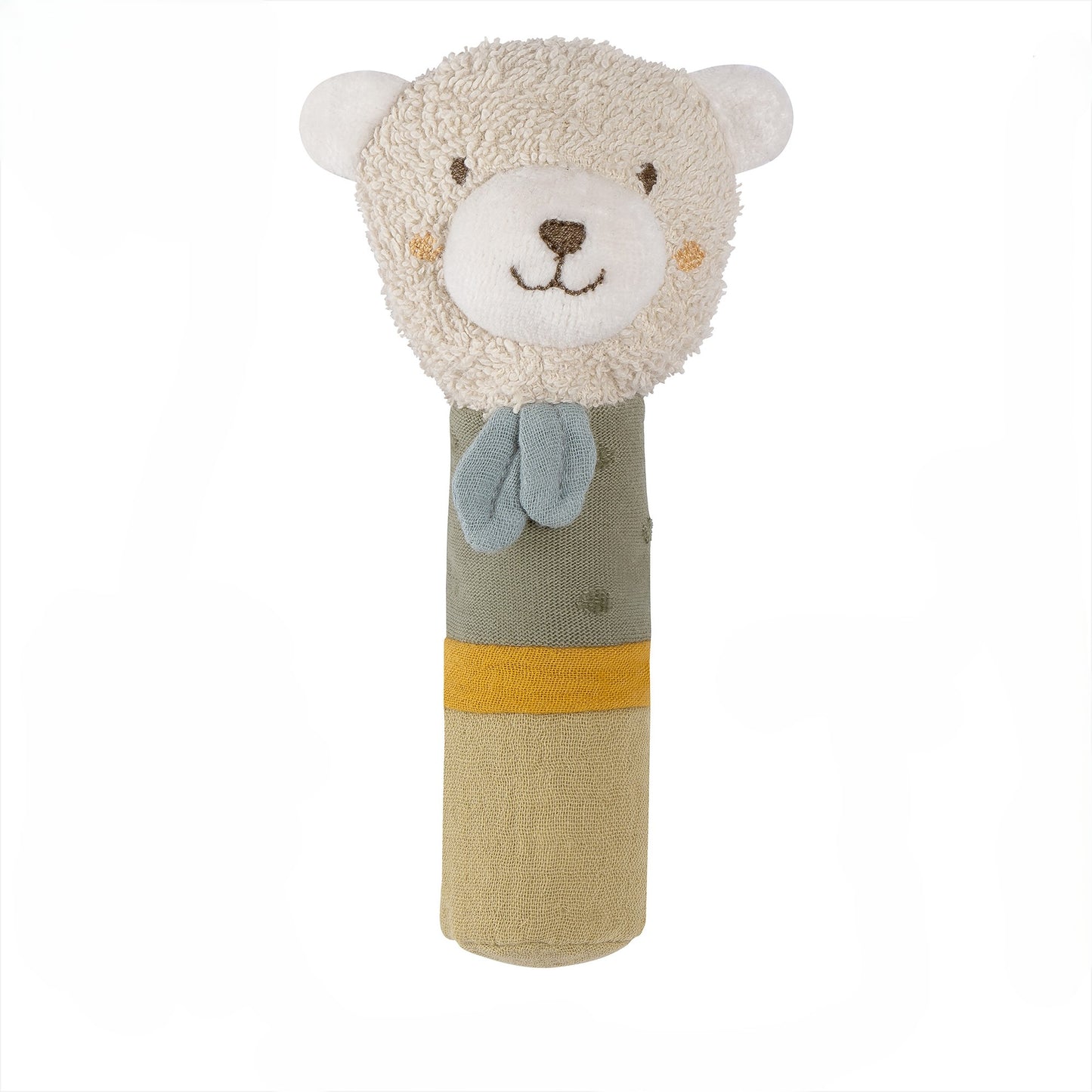 Hochet ours en coton Bio