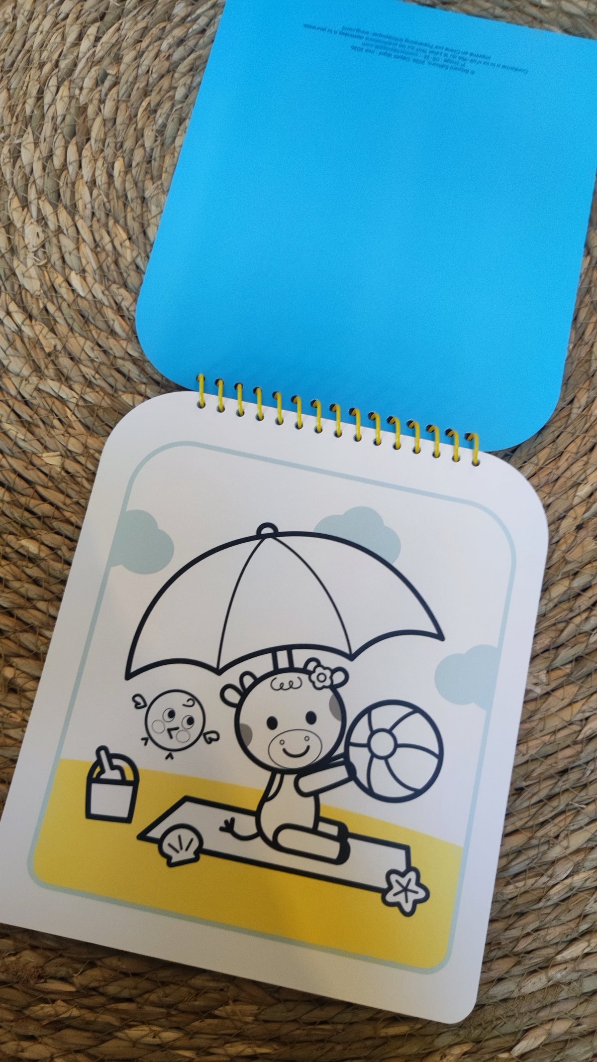 Carnet de coloriages effaçables " La Mer "