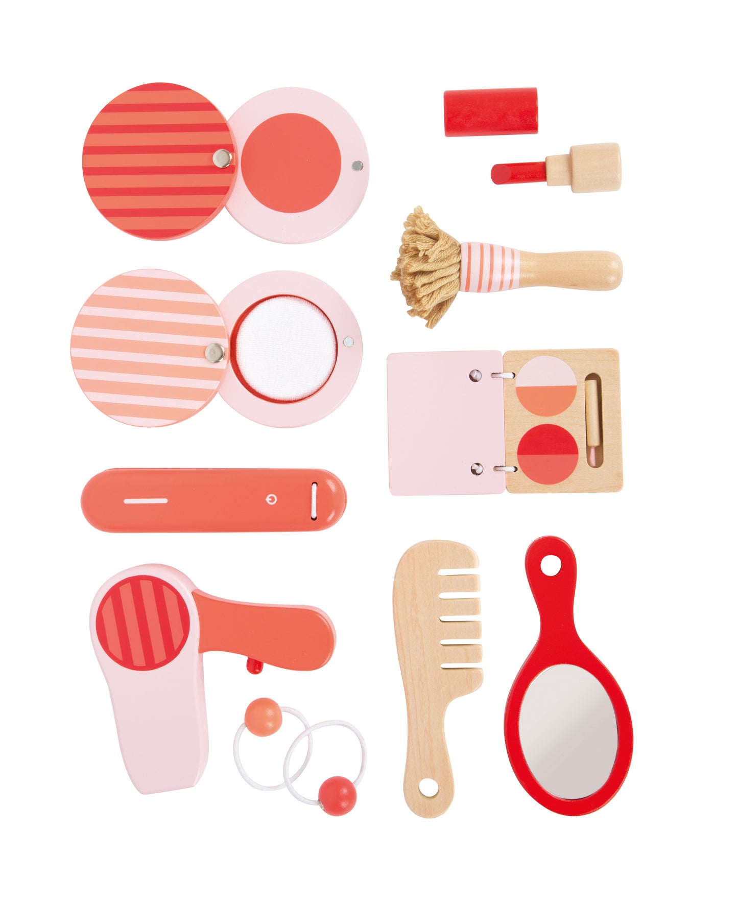 Trousse maquillage et coiffure rétro