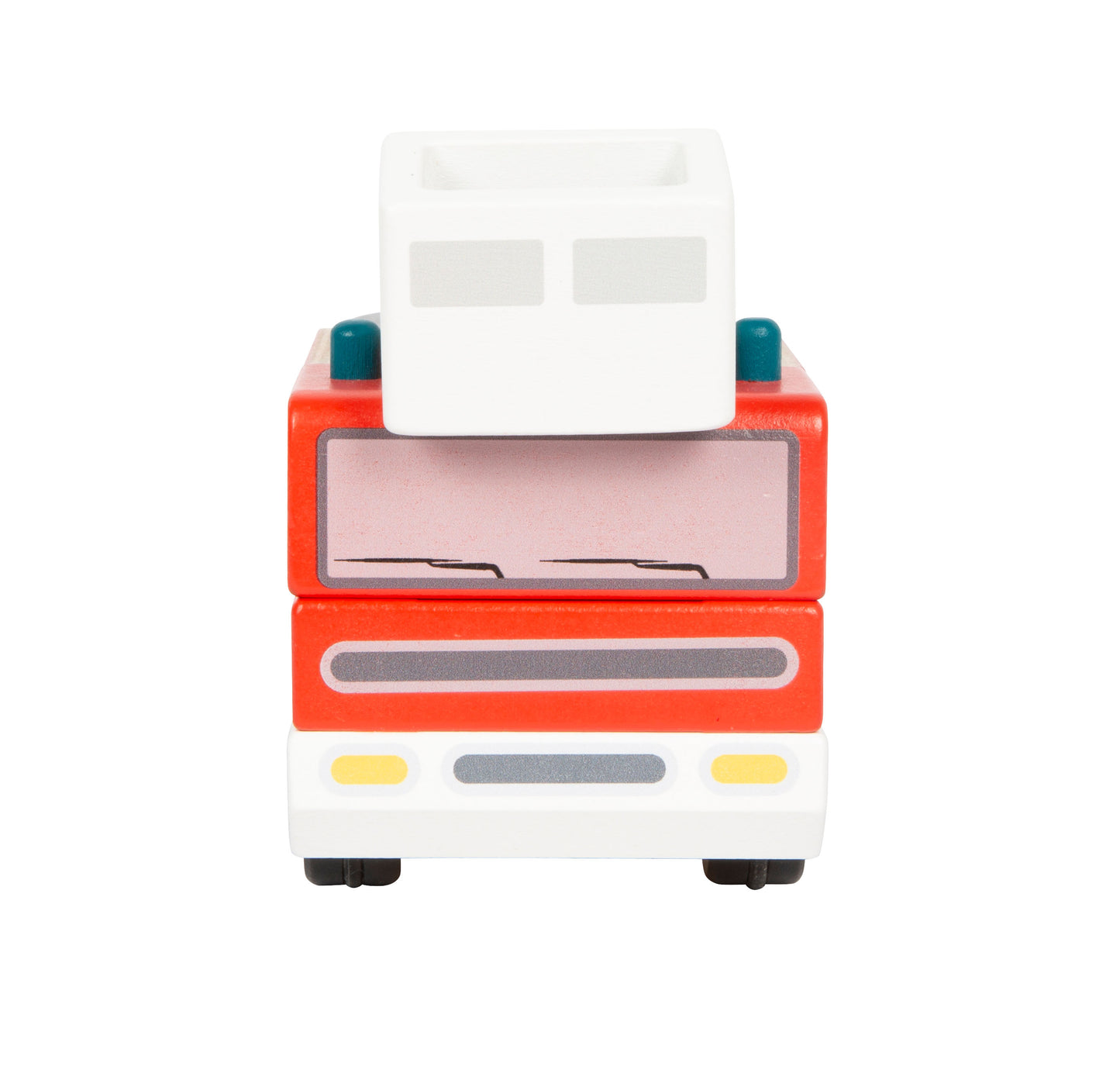 Camion de pompiers avec échelle pivotante