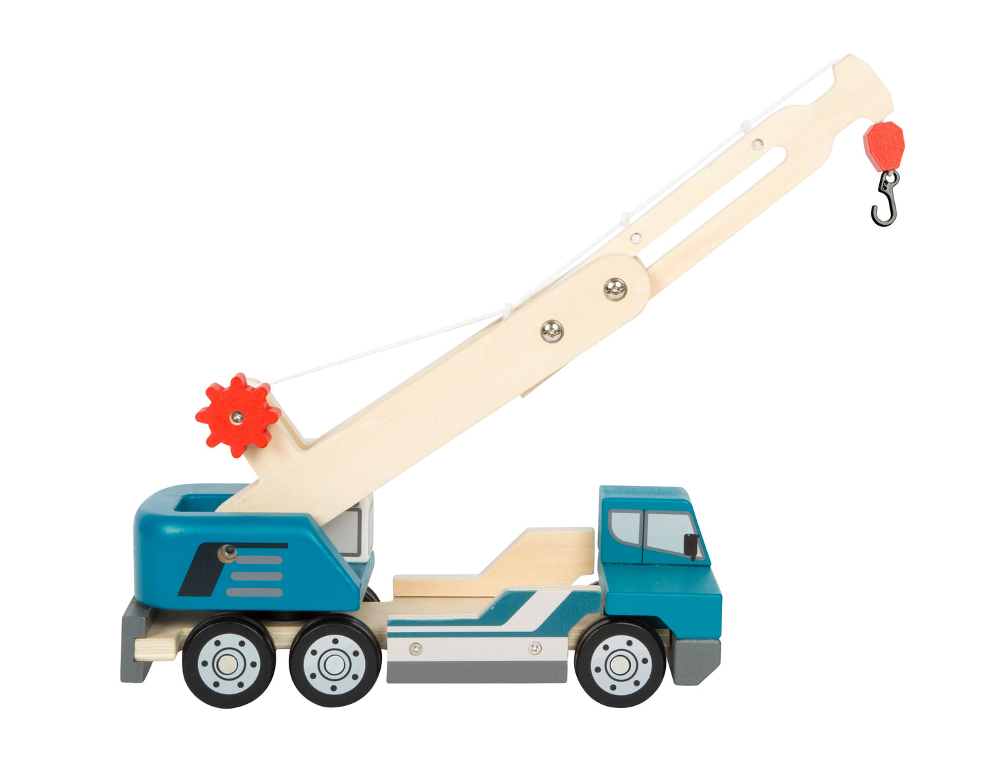 Camion grue avec palette
