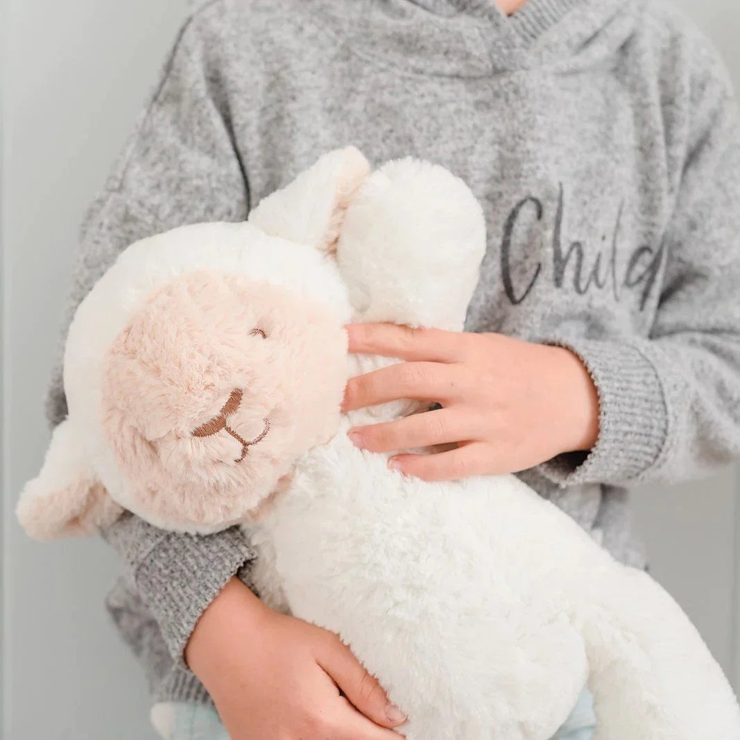 Peluche ultra douce Mouton - Blanc