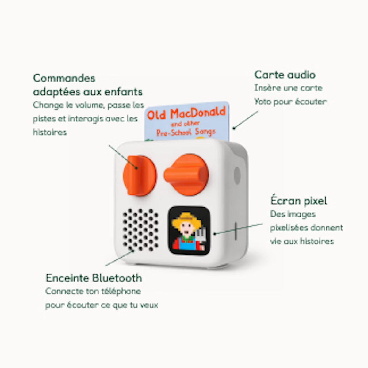 Yoto Mini – Lecteur audio pour enfants