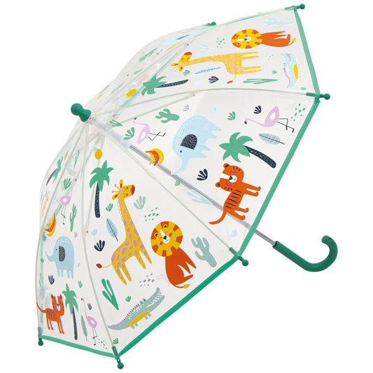 🐒 Parapluie Enfant Little L – Jungle 🌿🌧️
