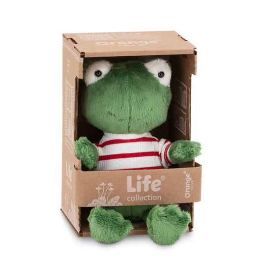 🐸 Peluche Ozzy la Grenouille – 25 cm