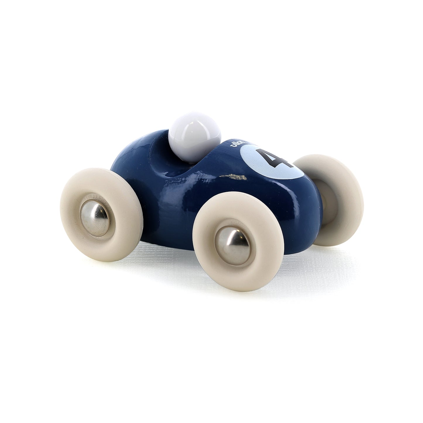 Voiture en bois, Mini roadster bois Bleu nuit N°4