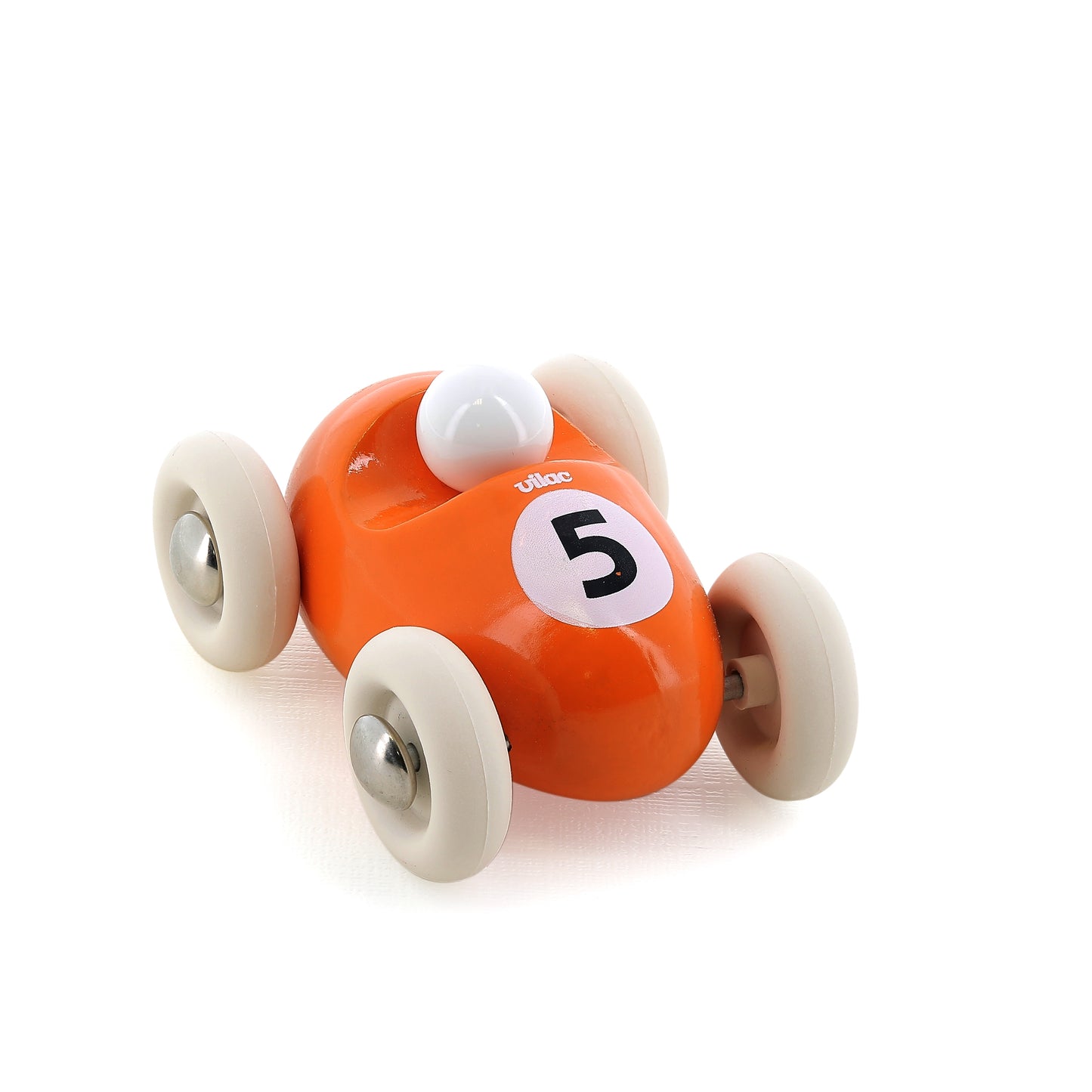 Voiture en bois, Mini roadster bois Orange N°5
