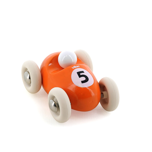 Voiture en bois, Mini roadster bois Orange N°5