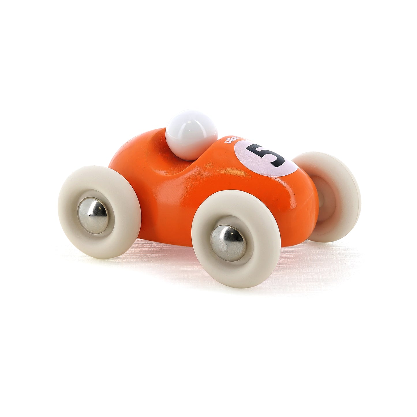 Voiture en bois, Mini roadster bois Orange N°5