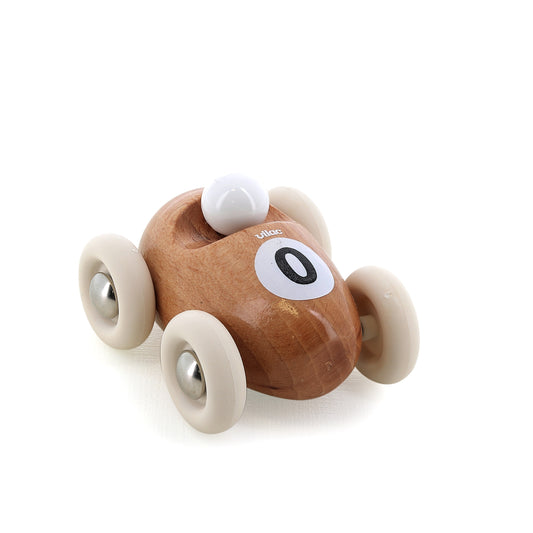 Voiture en bois, Mini roadster bois naturel N°0