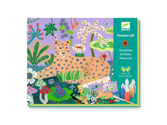 Peinture 3D - Forêt tropicale
