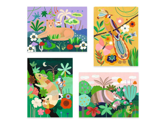 Peinture 3D - Forêt tropicale
