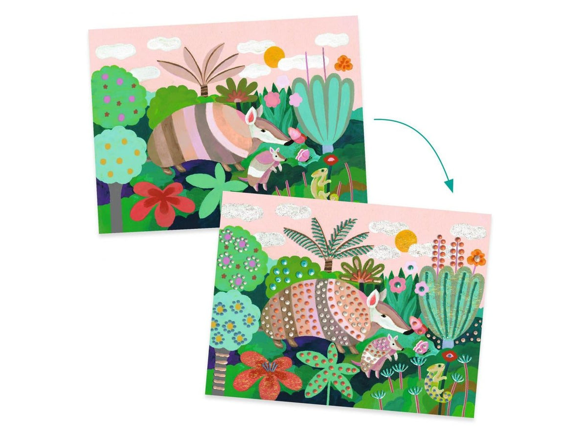 Peinture 3D - Forêt tropicale
