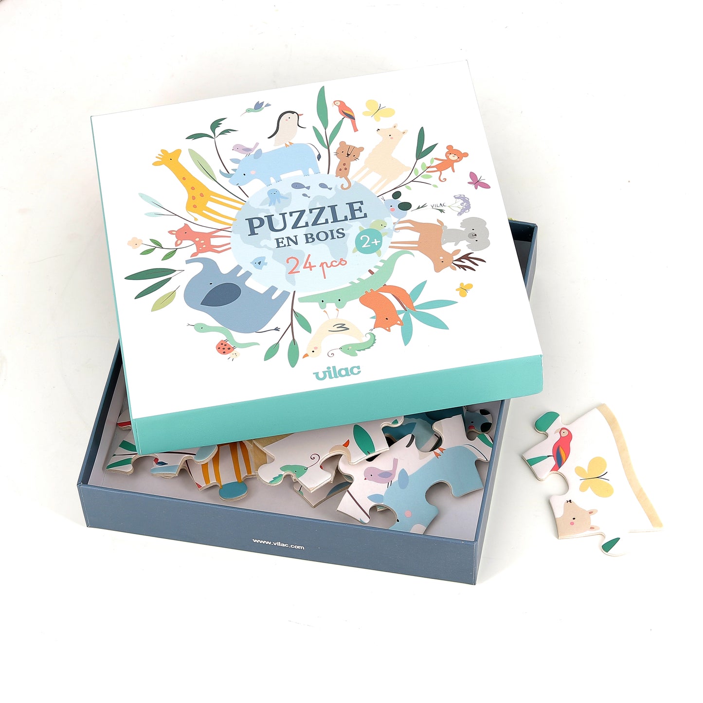 Puzzle en bois - Autour du monde