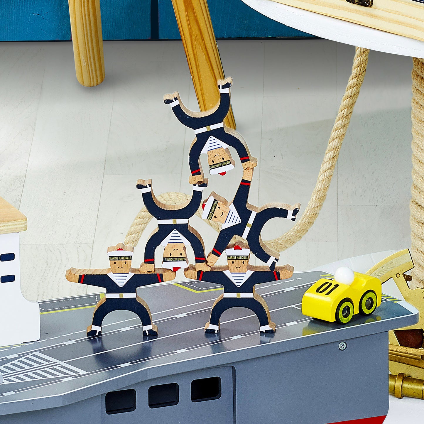 Jeu d’équilibre - Marins acrobates