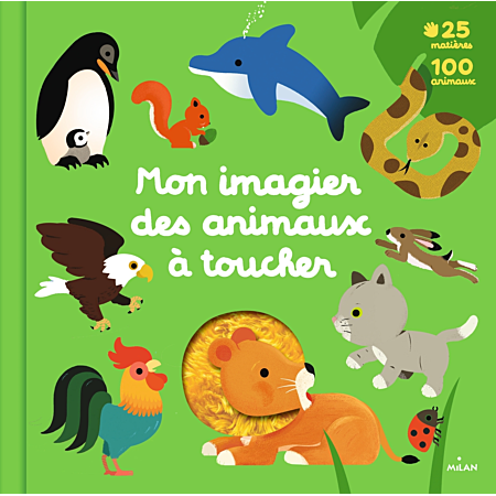 Livre - Mon grand imagier des animaux à toucher