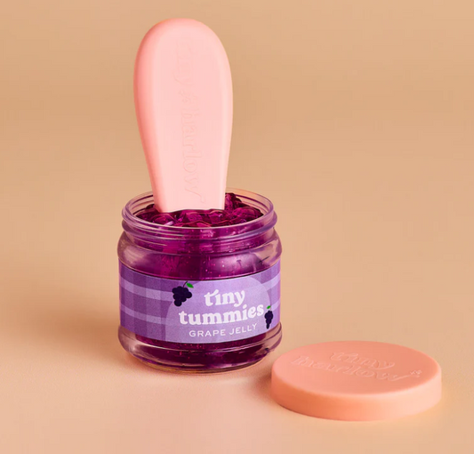 Petit pot de nourriture des poupées - gelée de raisin