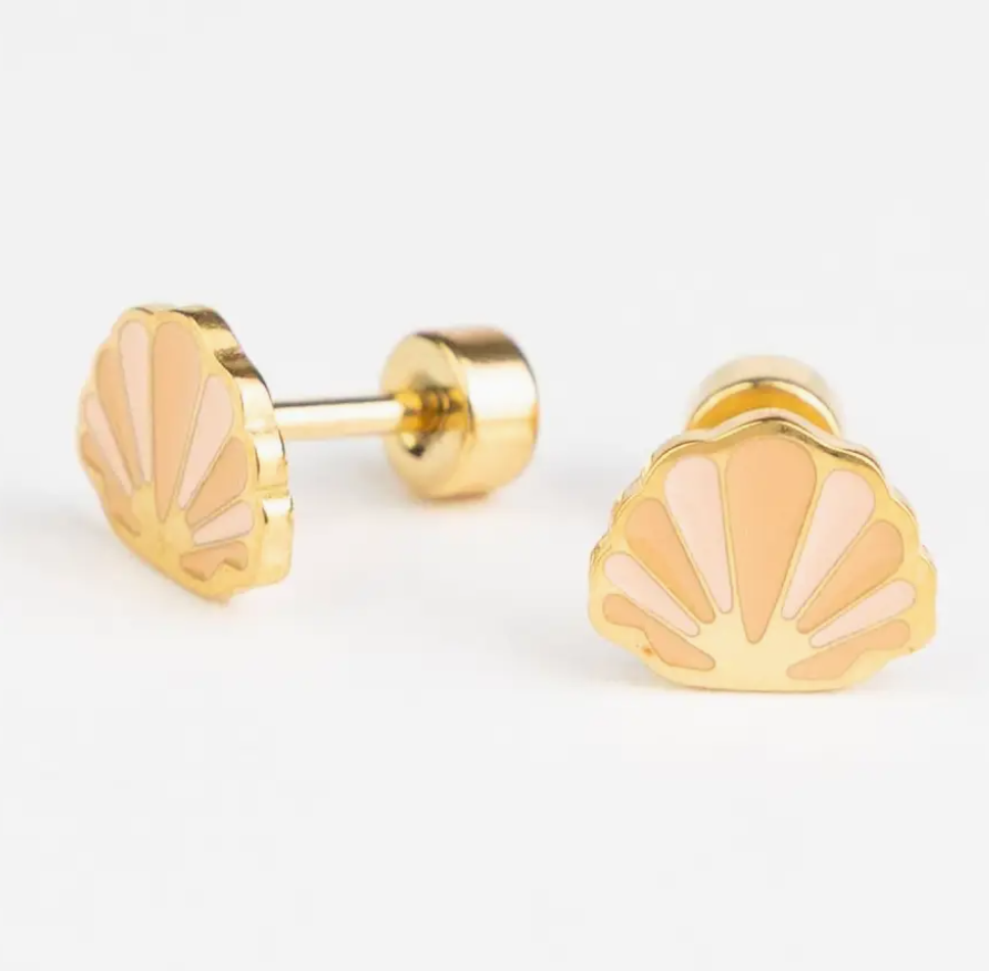 Boucles d'oreille enfant à vis
