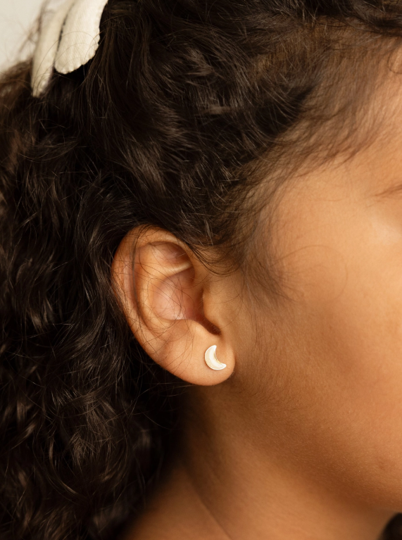Boucles d'oreille enfant à vis