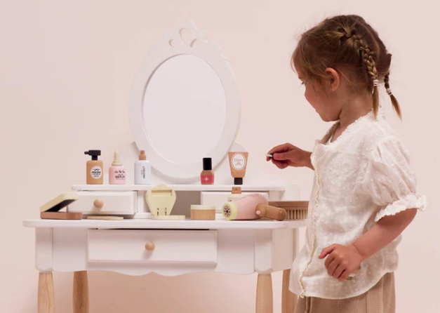 Trousse de beauté en bois