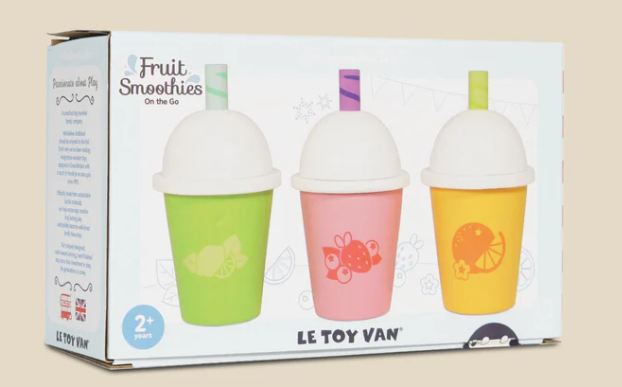Trio de smoothies aux fruits