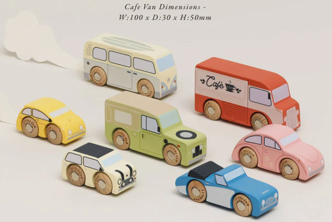 Coffret de voitures rétro