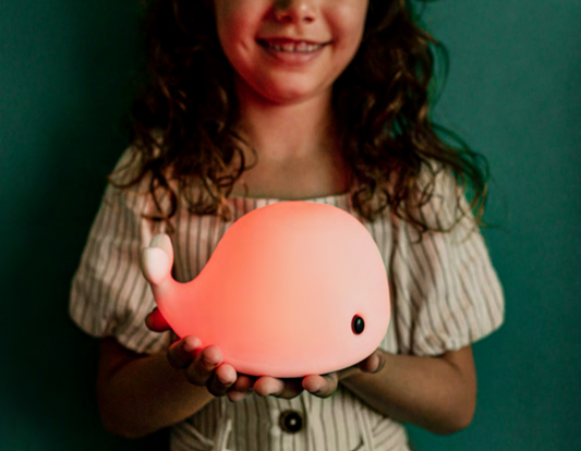 Veilleuse Baleine avec projection